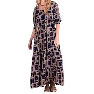 Natural Life Colette maxi dress, black, bohemian, tribal inspired, cottagecore